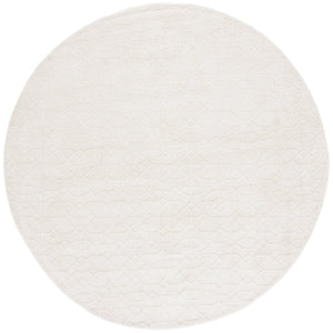 Safavieh Audrey Elegant Area Rug – Luxurious Softness & Durable Design For Timeless Home Décor Style Ivory 80% Micro Polyester,20% Cotton Aud103a-8