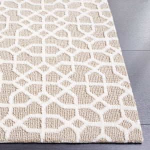 Safavieh Audrey Elegant Area Rug – Luxurious Softness & Durable Design For Timeless Home Décor Style Taupe ,Ivory 80% Micro Polyester,20% Cotton Aud103e-28