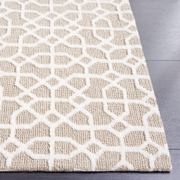Safavieh Audrey Elegant Area Rug – Luxurious Softness & Durable Design For Timeless Home Décor Style Taupe ,Ivory 80% Micro Polyester,20% Cotton Aud103e-28