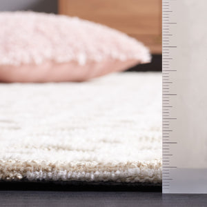 Safavieh Audrey Elegant Area Rug – Luxurious Softness & Durable Design For Timeless Home Décor Style Taupe ,Ivory 80% Micro Polyester,20% Cotton Aud103e-28