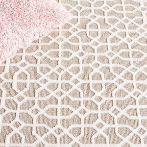 Safavieh Audrey Elegant Area Rug – Luxurious Softness & Durable Design For Timeless Home Décor Style Taupe ,Ivory 80% Micro Polyester,20% Cotton Aud103e-28