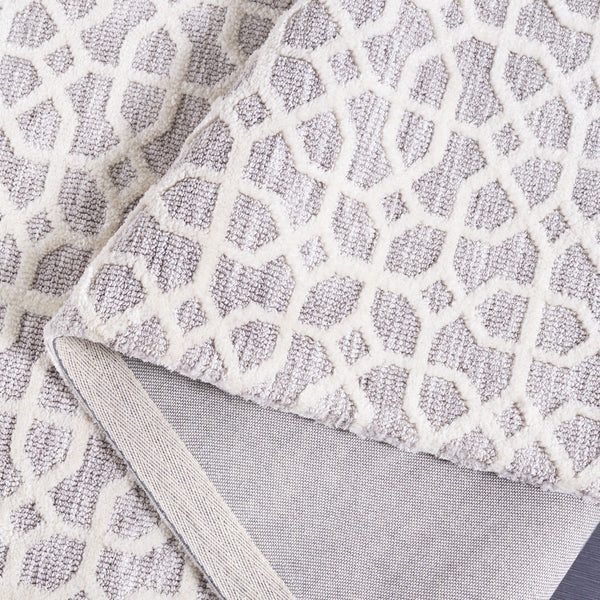 Safavieh Audrey 103 Power loomed Transitional Rug Light Grey / Beige 8' x 10'