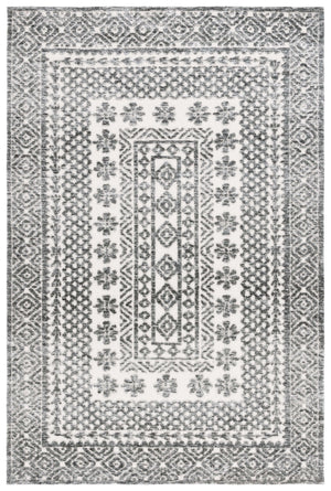 Safavieh Audrey Elegant Ivory And Grey Area Rug – Timeless Design For Cozy Living Spaces And Modern Homes Ivory ,Grey 80% Micro Polyester,20% Cotton Aud105a-4