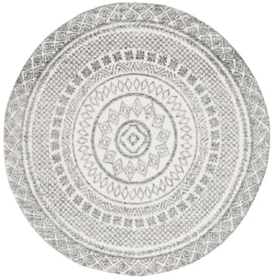 Safavieh Audrey Elegant Ivory And Grey Area Rug – Timeless Design For Cozy Living Spaces And Modern Homes Ivory ,Grey 80% Micro Polyester,20% Cotton Aud105a-4