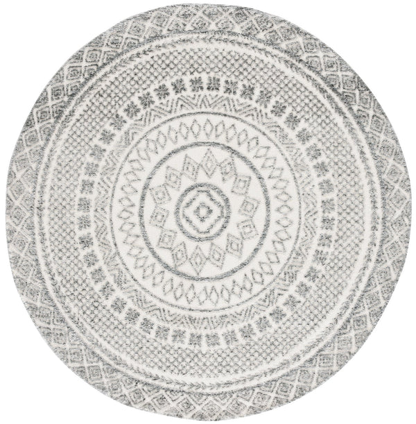 Safavieh Audrey Elegant Ivory And Grey Area Rug – Timeless Design For Cozy Living Spaces And Modern Homes Ivory ,Grey 80% Micro Polyester,20% Cotton Aud105a-4