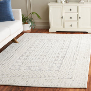 Safavieh Audrey Elegant Ivory And Grey Area Rug – Timeless Design For Cozy Living Spaces And Modern Homes Grey ,Ivory 80% Micro Polyester,20% Cotton Aud105f-28