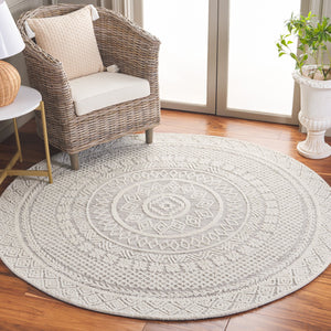 Safavieh Audrey Elegant Ivory And Grey Area Rug – Timeless Design For Cozy Living Spaces And Modern Homes Grey ,Ivory 80% Micro Polyester,20% Cotton Aud105f-28