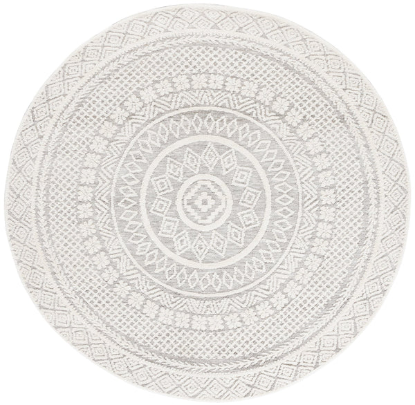 Safavieh Audrey Elegant Ivory And Grey Area Rug – Timeless Design For Cozy Living Spaces And Modern Homes Grey ,Ivory 80% Micro Polyester,20% Cotton Aud105f-28