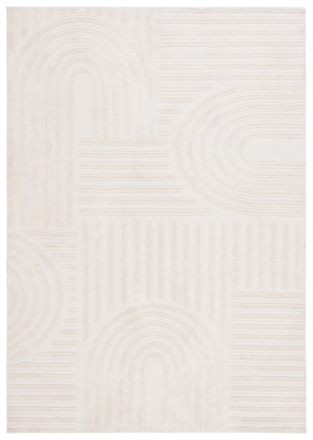 Safavieh Audrey 106 Power loomed Transitional Rug Beige 5' x 8'