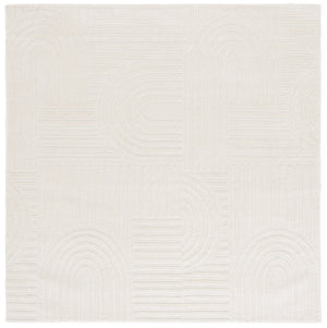 Safavieh Audrey Elegant Geometric Area Rug With Timeless Style | Luxurious Comfort For Any Room Decor Beige 80% Micro Polyester,20% Cotton Aud106b-6r