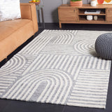 Safavieh Audrey 106 Power loomed Transitional Rug Grey / Ivory 8' x 10'