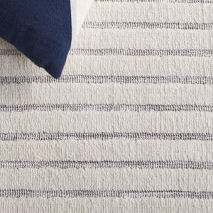 Safavieh Audrey Luxurious Round Area Rug - Elegant Modern Design For Chic Home Decor, Soft & Durable Masterpiece Grey ,Ivory 80% Micro Polyester,20% Cotton Aud108f-6sq