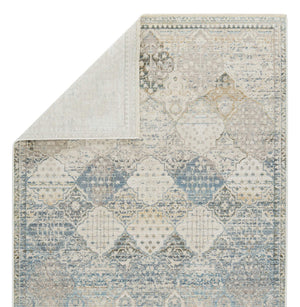 Jaipur Living Vibe by Jaipur Living Prado Moorish Trellis Polyester Runner Rug for Hallway Decor 3' x 12' RUG152272