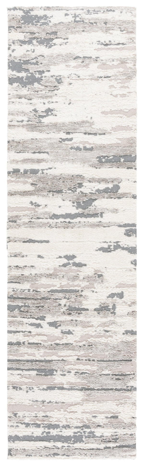 Safavieh Audrey Premium Area Rug - Sophisticated Modern Design For Luxurious Living Spaces And Timeless Charm Grey ,Beige 80% Micro Polyester,20% Cotton Aud110f-8