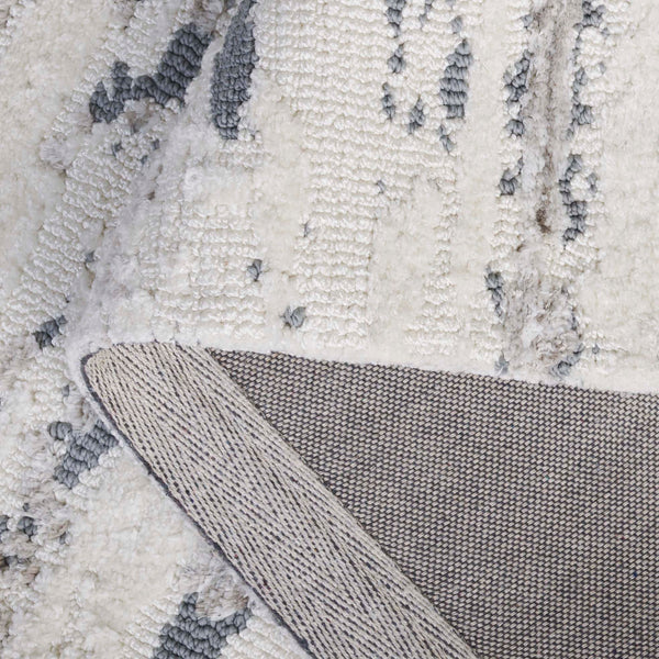 Safavieh Audrey Premium Area Rug - Sophisticated Modern Design For Luxurious Living Spaces And Timeless Charm Grey ,Beige 80% Micro Polyester,20% Cotton Aud110f-8