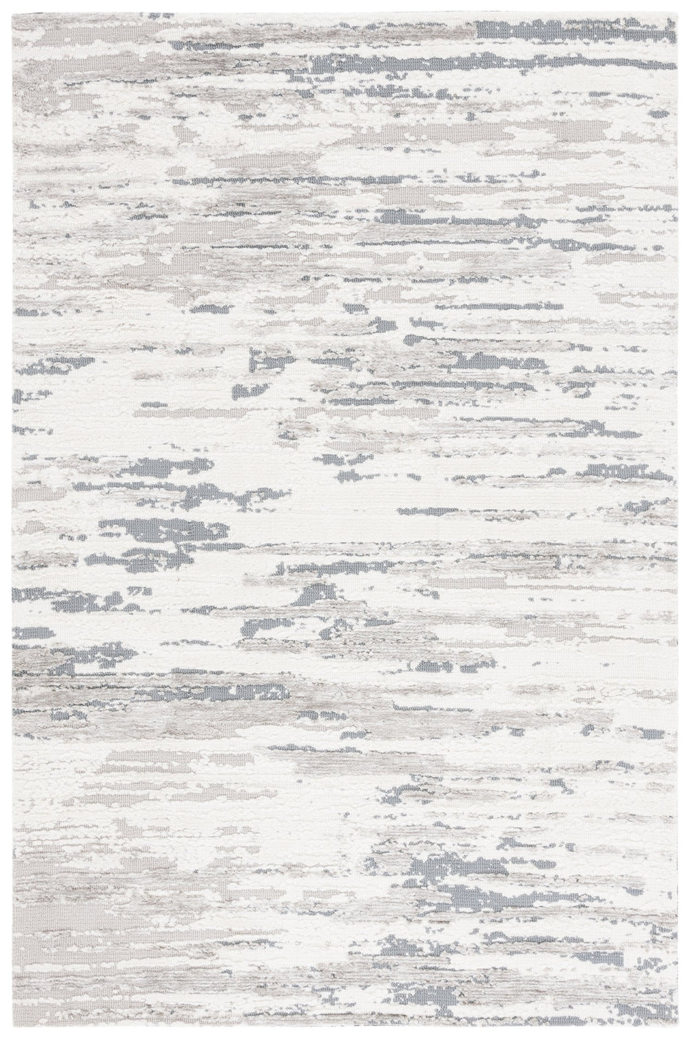 Safavieh Audrey Premium Area Rug - Sophisticated Modern Design For Luxurious Living Spaces And Timeless Charm Grey ,Beige 80% Micro Polyester,20% Cotton Aud110f-8