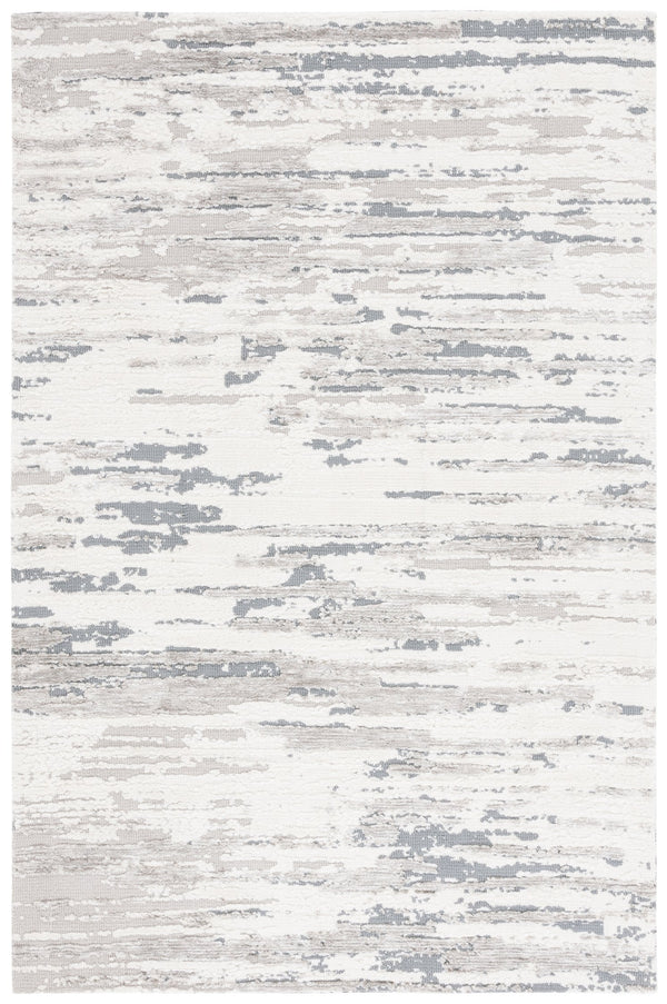 Safavieh Audrey Premium Area Rug - Sophisticated Modern Design For Luxurious Living Spaces And Timeless Charm Grey ,Beige 80% Micro Polyester,20% Cotton Aud110f-8