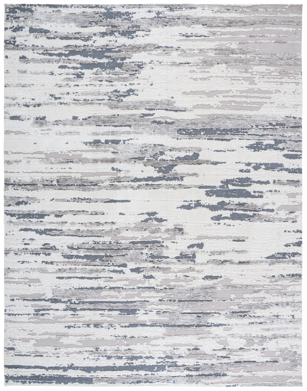 Safavieh Audrey Premium Area Rug - Sophisticated Modern Design For Luxurious Living Spaces And Timeless Charm Grey ,Beige 80% Micro Polyester,20% Cotton Aud110f-8