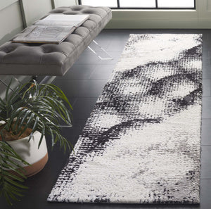 Safavieh Audrey Modern Area Rug - Premium Quality, Chic Grey And Ivory Design For Stylish Home Décor Grey ,Ivory 80% Micro Polyester,20% Cotton Aud111f-8