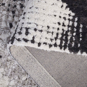 Safavieh Audrey Modern Area Rug - Premium Quality, Chic Grey And Ivory Design For Stylish Home Décor Grey ,Ivory 80% Micro Polyester,20% Cotton Aud111f-8