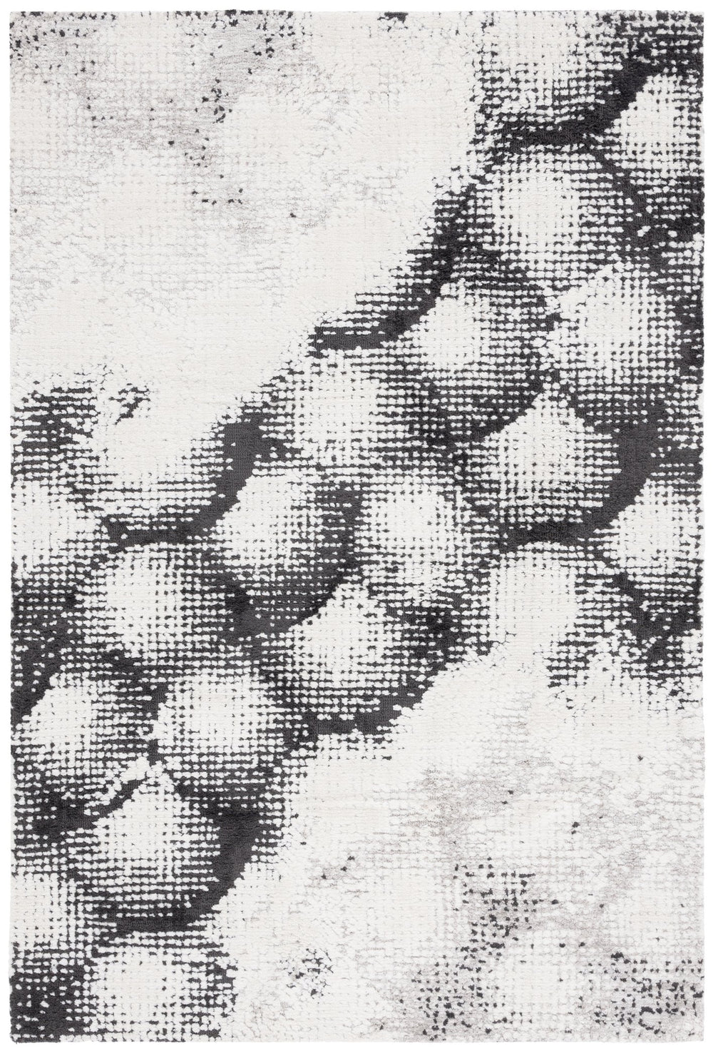 Safavieh Audrey Modern Area Rug - Premium Quality, Chic Grey And Ivory Design For Stylish Home Décor Grey ,Ivory 80% Micro Polyester,20% Cotton Aud111f-8