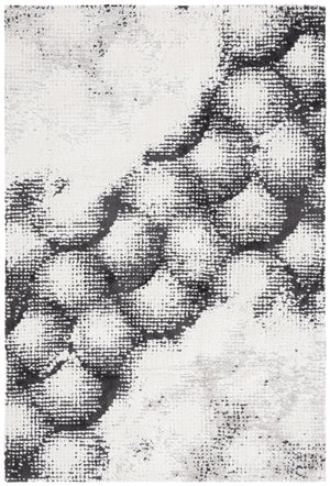 Safavieh Audrey Modern Area Rug - Premium Quality, Chic Grey And Ivory Design For Stylish Home Décor Grey ,Ivory 80% Micro Polyester,20% Cotton Aud111f-8