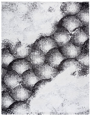 Safavieh Audrey Modern Area Rug - Premium Quality, Chic Grey And Ivory Design For Stylish Home Décor Grey ,Ivory 80% Micro Polyester,20% Cotton Aud111f-8