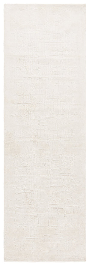 Safavieh Audrey Elegant Power-loomed Area Rug With Geometric Patterns For Modern Home Décor And Comfort Ivory 80% Micro Polyester,20% Cotton Aud112a-4