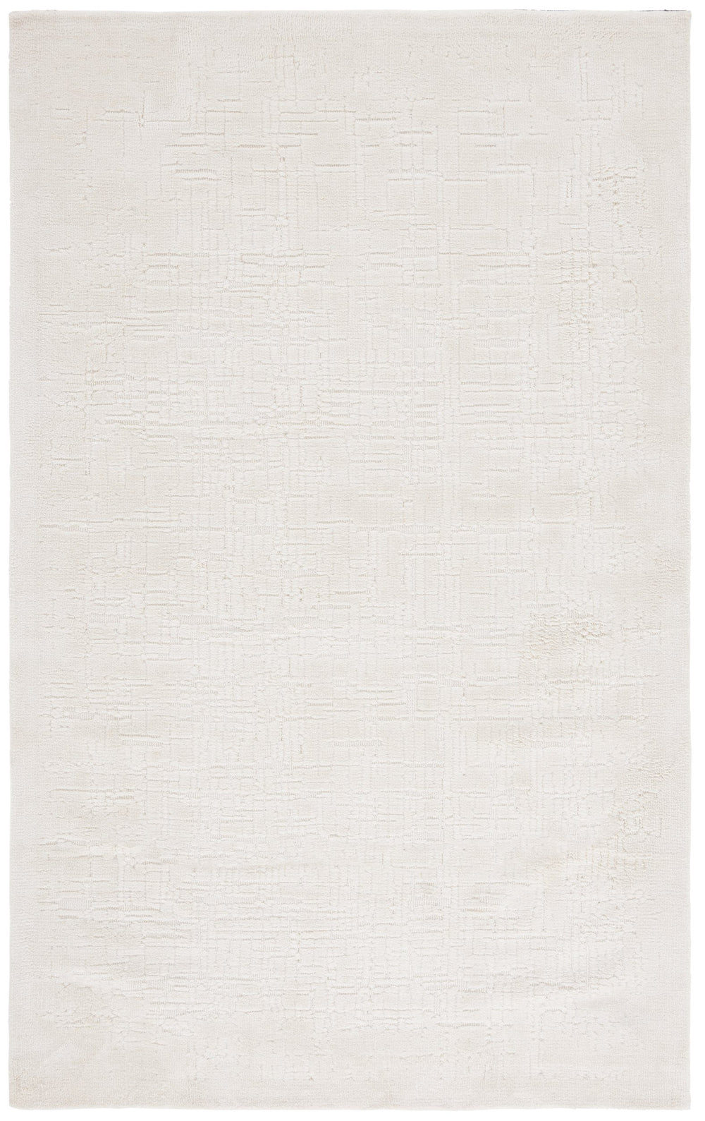 Safavieh Audrey Elegant Power-loomed Area Rug With Geometric Patterns For Modern Home Décor And Comfort Ivory 80% Micro Polyester,20% Cotton Aud112a-4