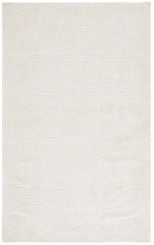 Safavieh Audrey Elegant Power-loomed Area Rug With Geometric Patterns For Modern Home Décor And Comfort Ivory 80% Micro Polyester,20% Cotton Aud112a-4