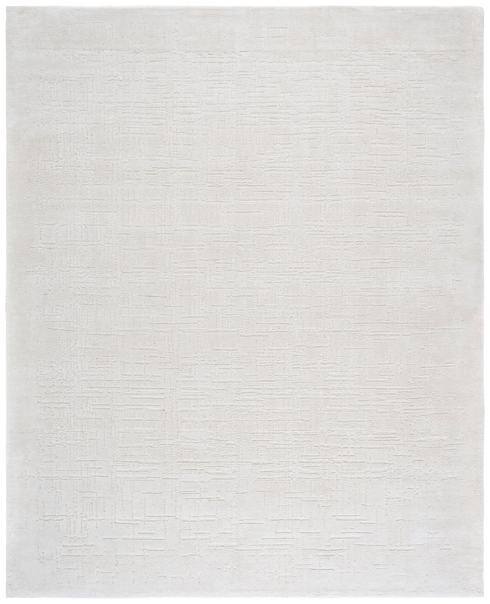 Safavieh Audrey Elegant Power-loomed Area Rug With Geometric Patterns For Modern Home Décor And Comfort Ivory 80% Micro Polyester,20% Cotton Aud112a-4