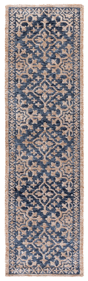 Safavieh Audrey Hand-Tufted Blue Beige Area Rug — Soft Polyester Pile, Transitional Elegance For Living Rooms 9'-0" x 12'-0" AUD301M-9