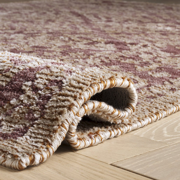 Safavieh Audrey Hand-Tufted Light Brown Beige Area Rug — Low-Profile Polyester Pile, Modern Minimalist Style 5'-0" x 8'-0" AUD301T-5