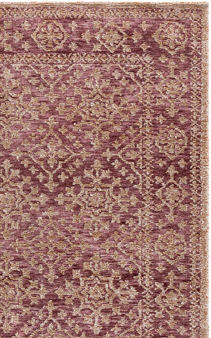 Safavieh Audrey Hand-Tufted Light Brown Beige Rug, Low Profile Polyester Pile, Minimalist Neutral Accent 4'-0" x 6'-0" AUD301T-4