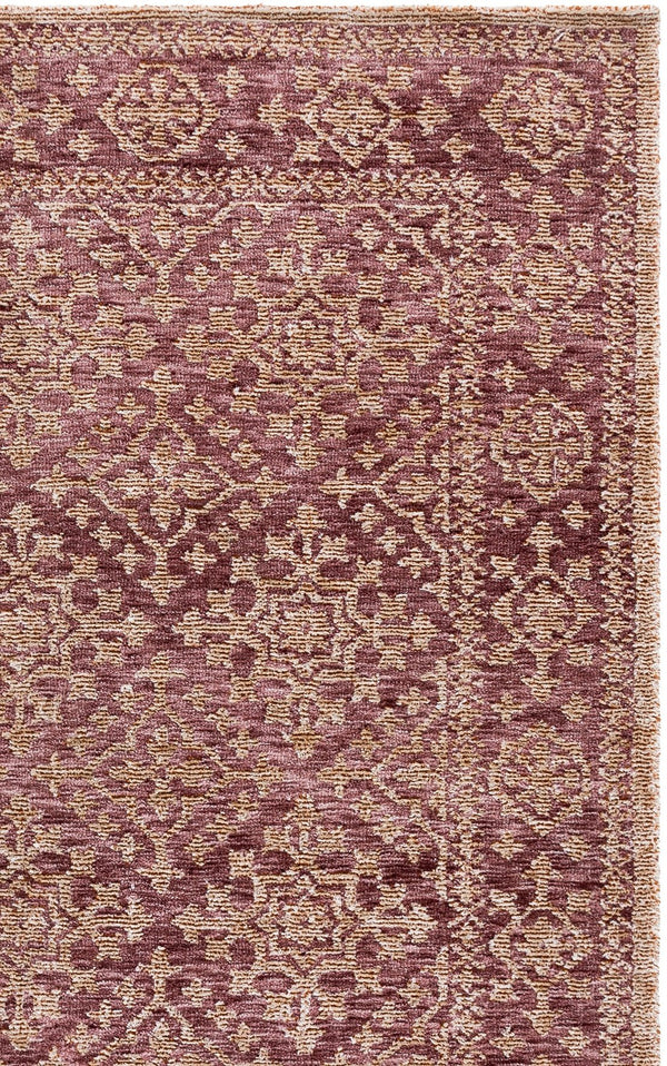 Safavieh Audrey Hand-Tufted Light Brown Beige Rug, Low Profile Polyester Pile, Minimalist Neutral Accent 4'-0" x 6'-0" AUD301T-4