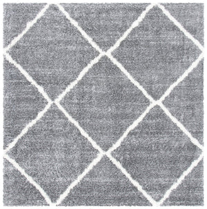 Safavieh August 8' X 10' Light Grey/Ivory Shag Area Rug - Luxurious Comfort, Timeless Design, Oeko-tex Certified Light Grey ,Ivory 50% Jute,45% Polypropylene,5% Polyester Aug531f-8
