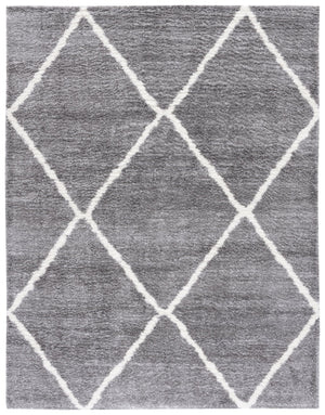 Safavieh August 8' X 10' Light Grey/Ivory Shag Area Rug - Luxurious Comfort, Timeless Design, Oeko-tex Certified Light Grey ,Ivory 50% Jute,45% Polypropylene,5% Polyester Aug531f-8