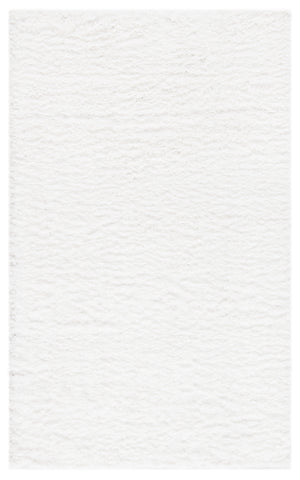 Safavieh August Luxurious Shag Area Rug - Sumptuous Softness & Modern Elegance For Your Cozy Living Space White 65% Polypropylene + 35% Jute Aug900a-10r