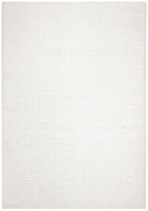 Safavieh August Luxurious Shag Area Rug - Sumptuous Softness & Modern Elegance For Your Cozy Living Space White 65% Polypropylene + 35% Jute Aug900a-10r