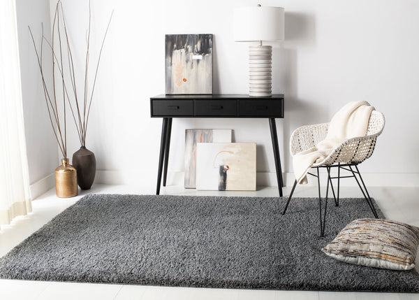 Safavieh August Shag Runner 2'3" X 16' Grey — Plush 1⅛" Flokati Feel, Power-Loomed Turkey, Durable Hallway Rug AUG900F-216
