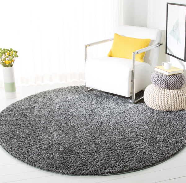 Safavieh August Shag Area Rug - Luxurious 10' X 10' Soft Comfort For Elegant Home Aesthetics And Style Grey 65% Polypropylene + 35% Jute Aug900f-218
