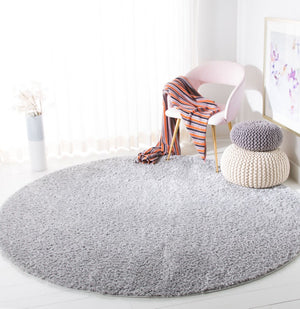 Safavieh August Flokati Shag Round Rug Plush Polypropylene Pile for Living Room Decor AUG900G-10R