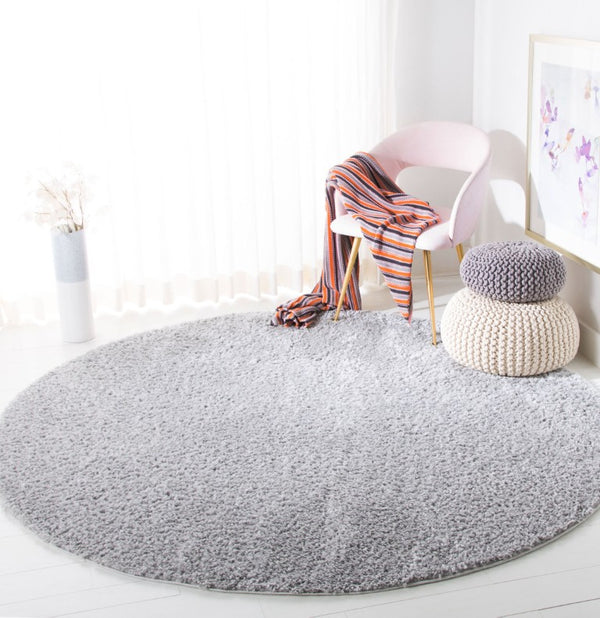Safavieh August Flokati Shag Round Rug Plush Polypropylene Pile for Living Room Decor AUG900G-10R