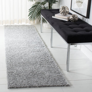 Safavieh August Shag Area Rug - Luxurious 10' X 10' Soft Comfort For Elegant Home Aesthetics And Style Silver 65% Polypropylene + 35% Jute Aug900g-10sq