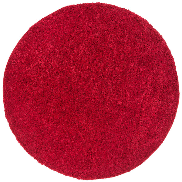 Safavieh August Shag Area Rug - Luxurious 10' X 10' Soft Comfort For Elegant Home Aesthetics And Style Red 65% Polypropylene + 35% Jute Aug900q-214