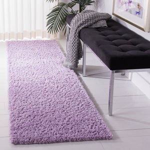 Safavieh August Shag Area Rug - Luxurious 10' X 10' Soft Comfort For Elegant Home Aesthetics And Style Lilac 65% Polypropylene + 35% Jute Aug900v-3r