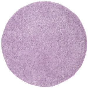 Safavieh August Shag Area Rug - Luxurious 10' X 10' Soft Comfort For Elegant Home Aesthetics And Style Lilac 65% Polypropylene + 35% Jute Aug900v-3r