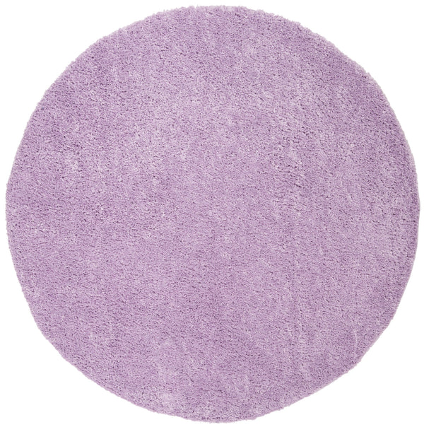 Safavieh August Shag Area Rug - Luxurious 10' X 10' Soft Comfort For Elegant Home Aesthetics And Style Lilac 65% Polypropylene + 35% Jute Aug900v-3r