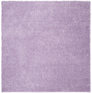 Safavieh August Shag Area Rug - Luxurious 10' X 10' Soft Comfort For Elegant Home Aesthetics And Style Lilac 65% Polypropylene + 35% Jute Aug900v-3r