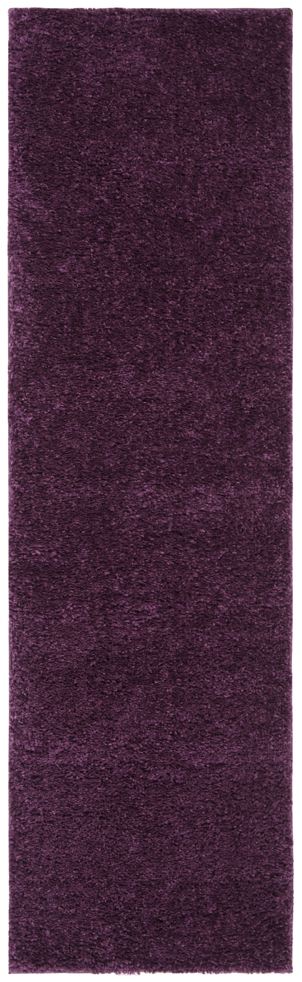 Safavieh August Luxurious Shag Area Rug - Sumptuous Softness & Modern Elegance For Your Cozy Living Space Purple 65% Polypropylene + 35% Jute Aug900w-214